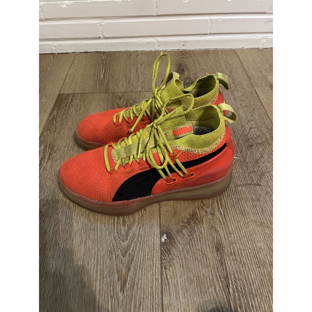 Size 6 Men-Puma Clyde Court Disrupt/Art.No. 192986 02/ Shoes/Orange Sneakers